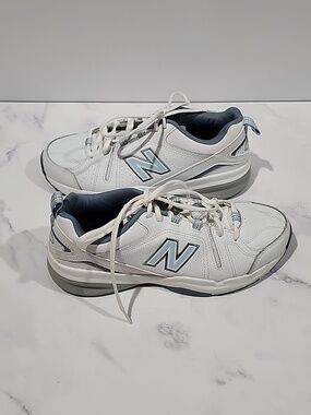 New Balance Comfort Insert  Soft Intersive  White and Blue  Sneakers
